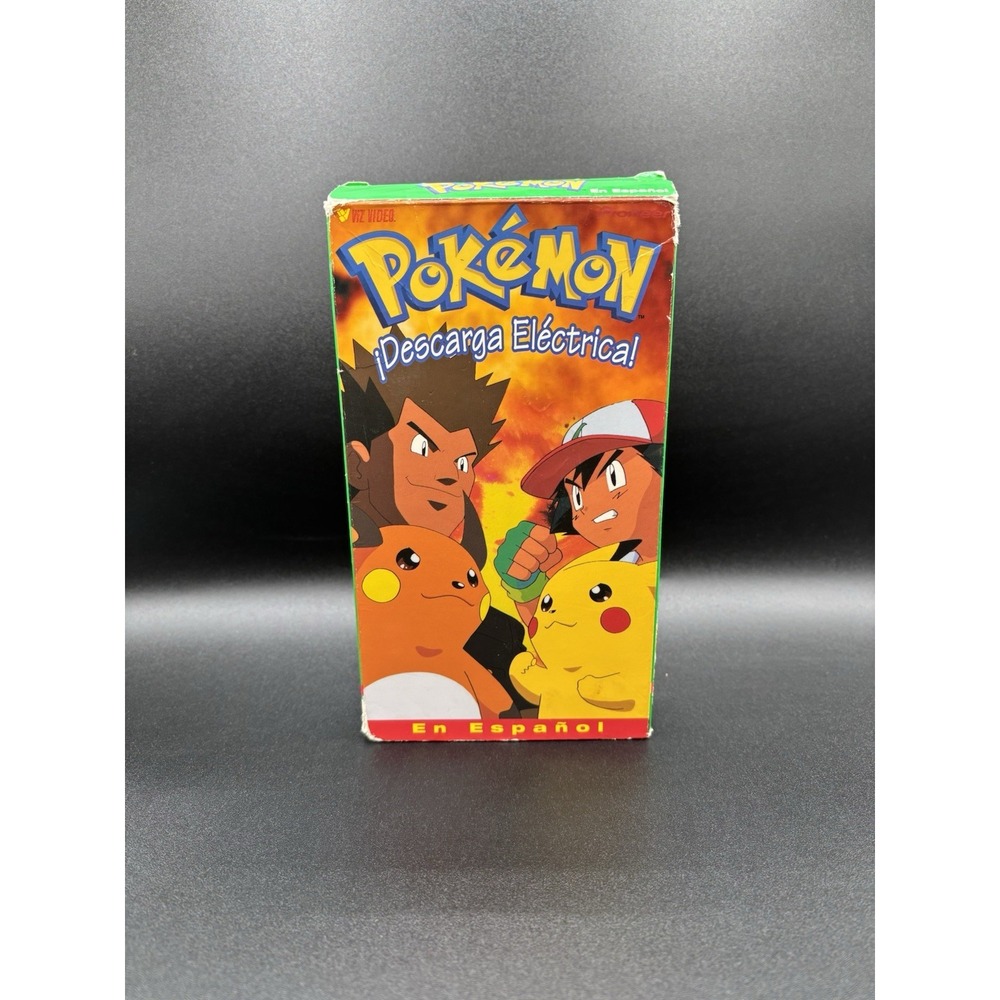 POKEMON - Descarga Electrical ESPAÑOL - VHS From 1998